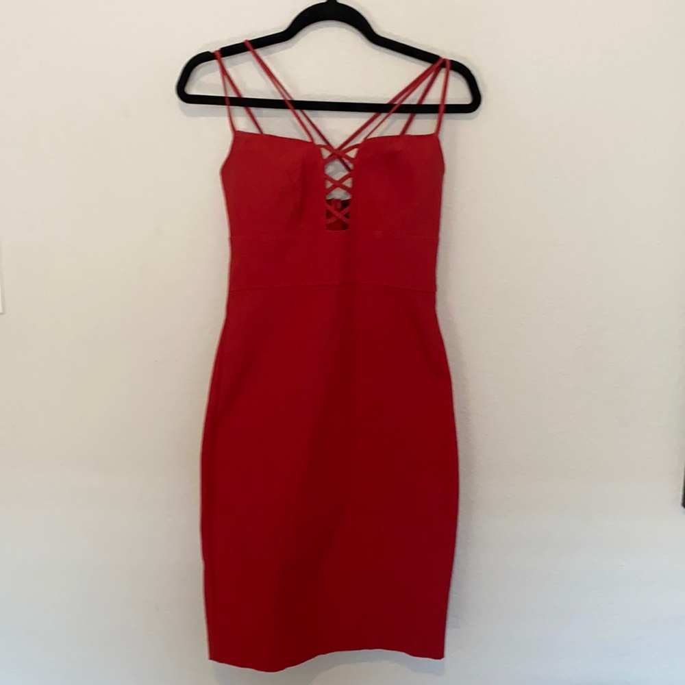 Red Midi Dress
